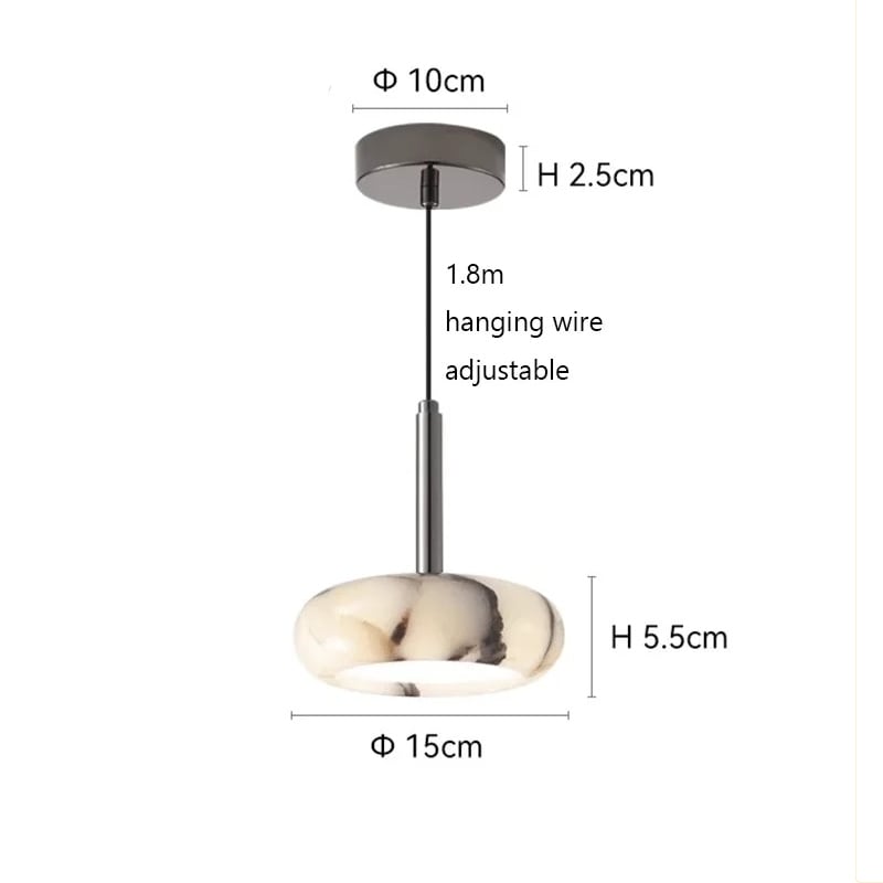 MARMO Pendentif galet