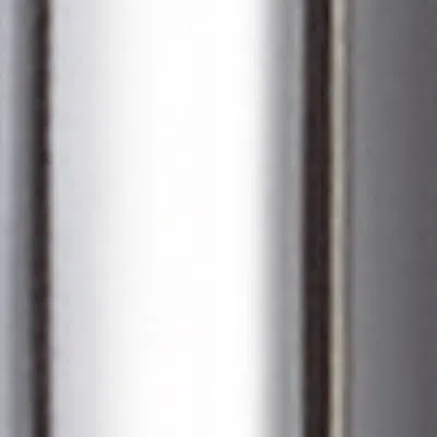 Handcrafted solid brass hardware and lighting. 26 PVD Mirrored Chrome