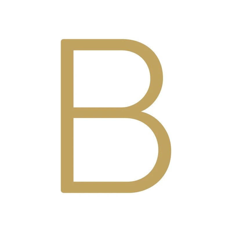 EZRA Zahlen aus satiniertem Messing 21 EZRA Zahlen aus satiniertem Messing