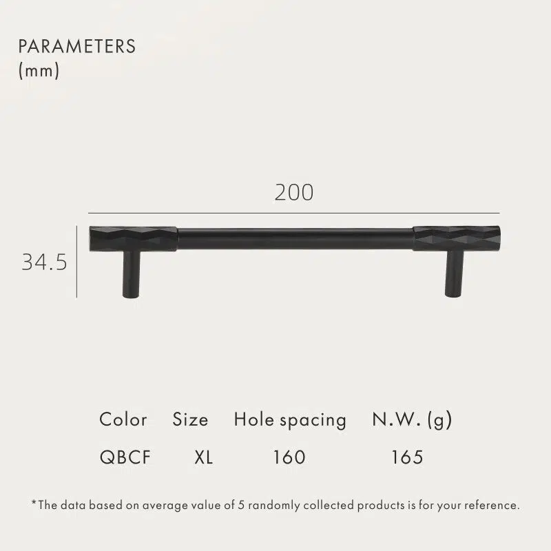 ADAMAS Massief messing handgrepen 20 ADAMAS Massief Messing Handgrepen