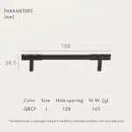 ADAMAS Massief Messing Handgrepen