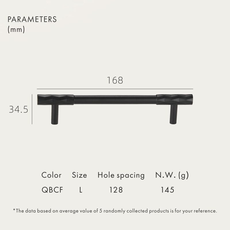 ADAMAS Griffe aus massivem Messing