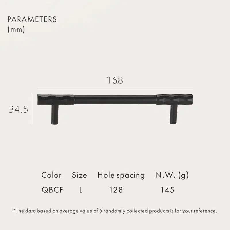 ADAMAS Massief messing handgrepen 18 ADAMAS Massief Messing Handgrepen