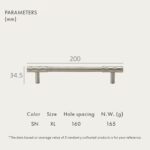 ADAMAS Griffe aus massivem Messing