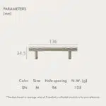 ADAMAS Massief Messing Handgrepen