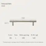 ADAMAS Massief Messing Handgrepen