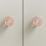 Tirador ALBA de latón macizo y acrílico