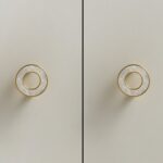 Tirador ALBA de latón macizo y acrílico