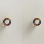 Tirador ALBA de latón macizo y acrílico