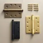 ALVO Massief Messing Scharnier