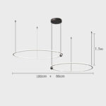 ANELLI Massief messing ronde kroonluchter