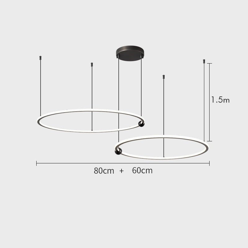 ANELLI Massief messing ronde kroonluchter
