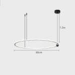 ANELLI Pendentif circulaire en laiton massif