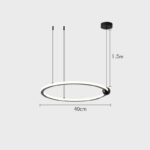 ANELLI Pendentif circulaire en laiton massif