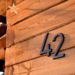 Números para casas ANTIK en bronce envejecido