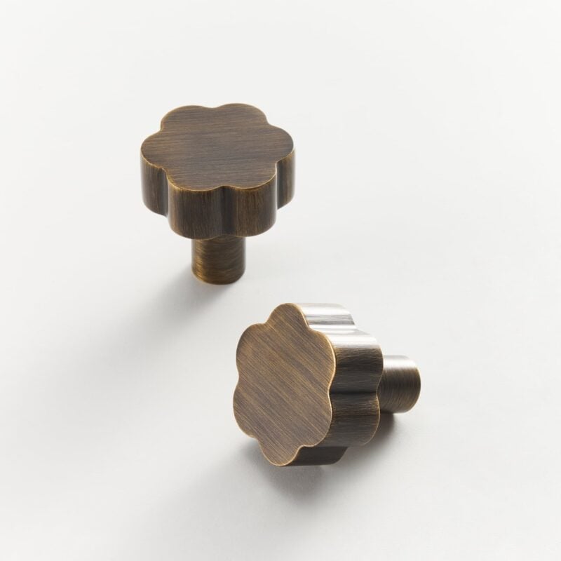 ARA Pomo de latón macizo