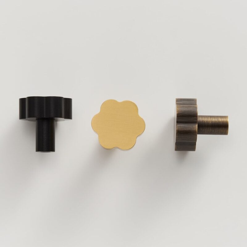 ARA Pomo de latón macizo