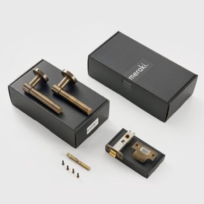 ARIS Solid Brass Lever Door Handle - meraki.