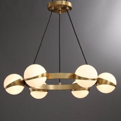 ASTRA Solid Brass Chandelier