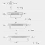 Tiradores de latón macizo AURUM