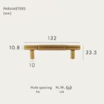 Tiradores de latón macizo AURUM