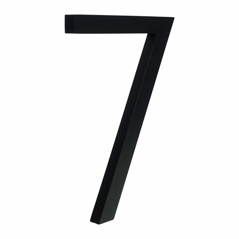 BROOKFIELD Matte Black Floating House Number Sign