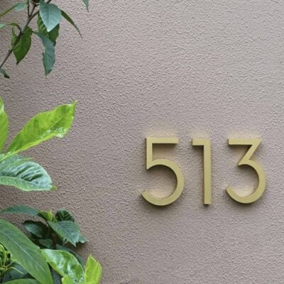 brookfield-satin-brass-floating-house-number-sign-371668