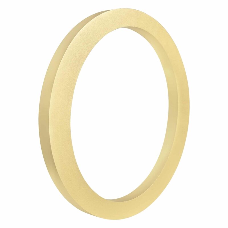 BROOKFIELD Satin Brass Floating House Number Sign