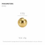 BULET Messing-Knöpfe