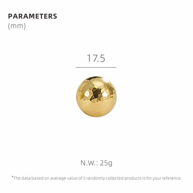 BULET Messing-Knöpfe