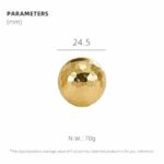 BULET Messing-Knöpfe