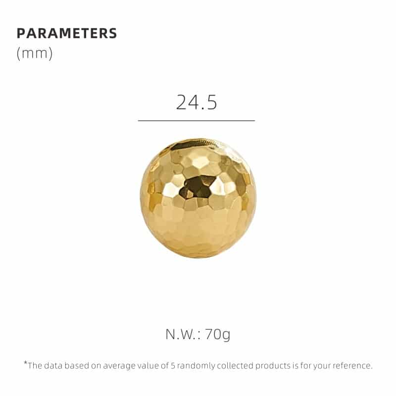 BULET Messing-Knöpfe