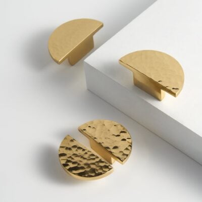 BULET Solid Brass Half - Moon Pulls - meraki.