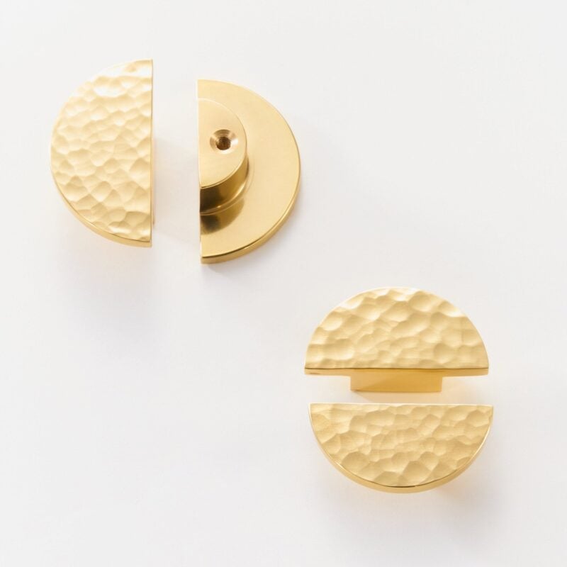 Tiranti a mezzaluna in ottone massiccio BULET