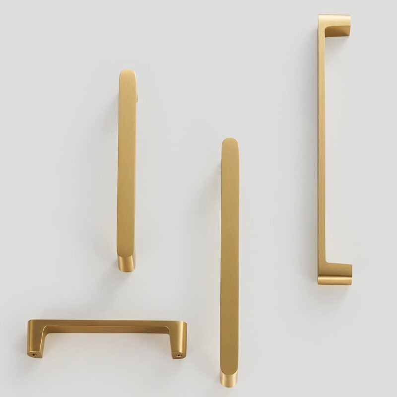 CANE Massief Messing Handvat