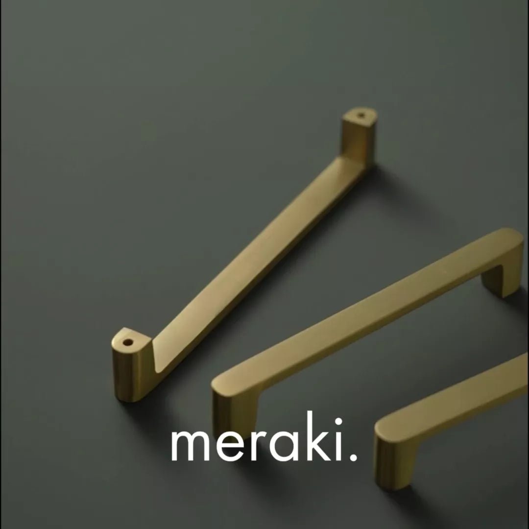 CANE Massief Messing Handvat