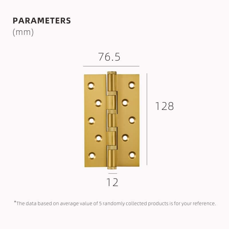 Bisagras de latón macizo CARDO