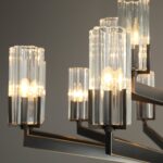 CELESTE Messing ronde kroonluchter