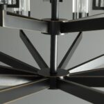 CELESTE Messing ronde kroonluchter