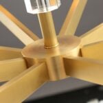 CELESTE Messing ronde kroonluchter