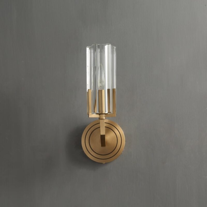 Applique murale simple CELESTE en laiton massif 22 CELESTE Applique simple en laiton massif