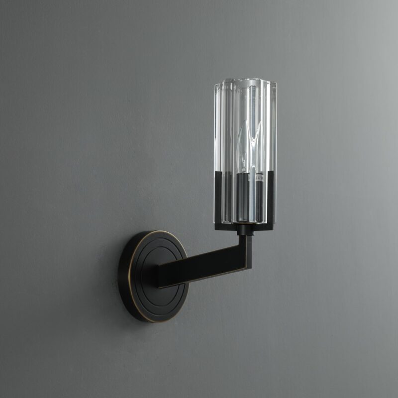 Applique murale simple CELESTE en laiton massif 12 CELESTE Applique simple en laiton massif