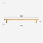 COBBA Massiv-Messing-Griff