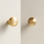 COBBA Pomello in ottone massiccio