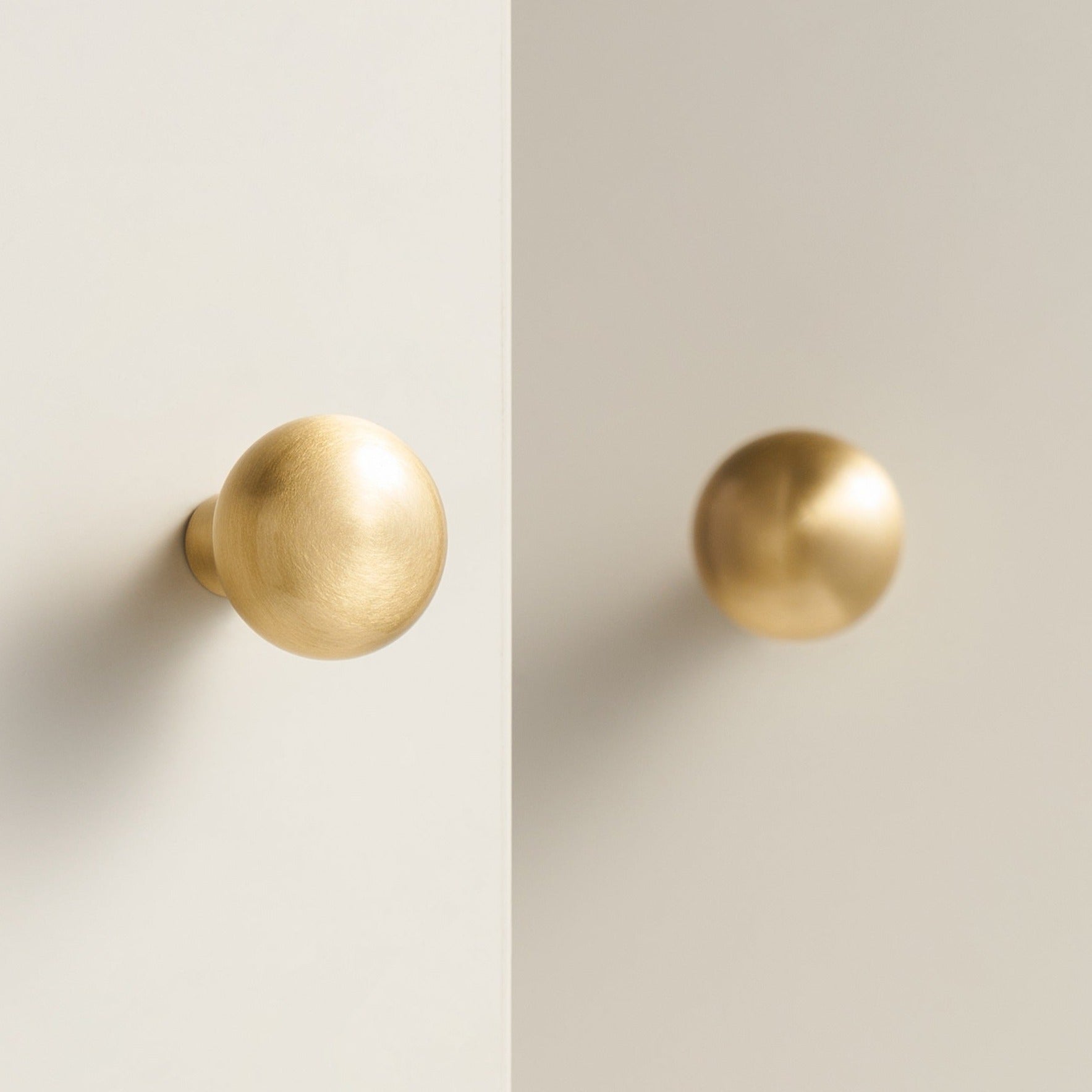 COBBA Pomello in ottone massiccio