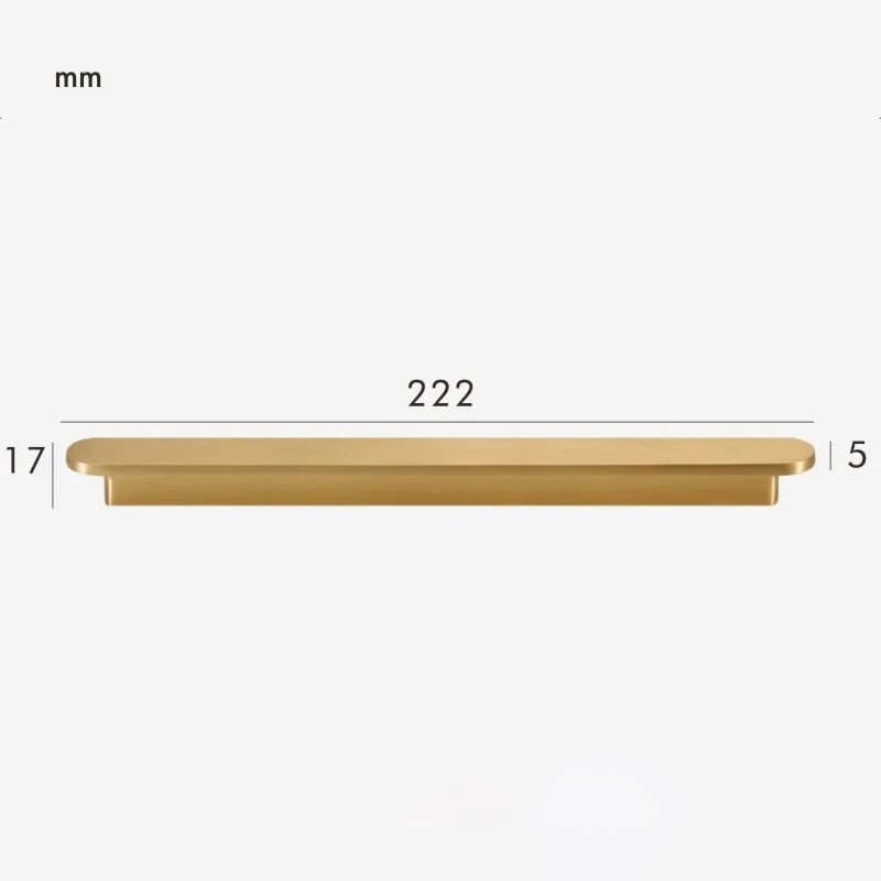 COMMET Solid Brass Handle