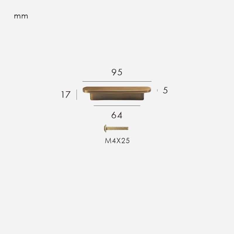 COMMET Solid Brass Handle