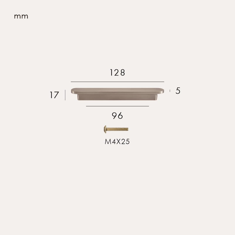 COMMET Solid Brass Handle