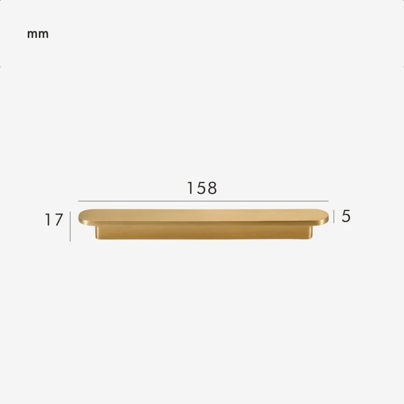 COMMET Solid Brass Handle