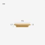 COMMET Solid Brass Handle